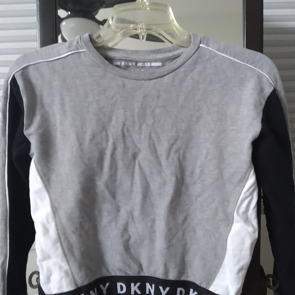 DKNY sweater crop top